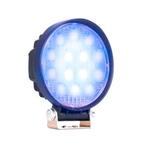 Farol Auxiliar 14 Leds Redondo bivolt Azul Grosso