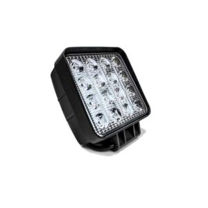 Farol Auxiliar 16 Leds Quadrado bivolt 35mm Grosso