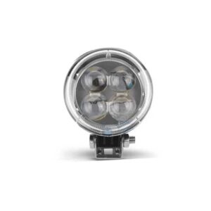 Farol Auxiliar 4 Leds Redondo bivolt