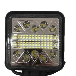Farol Auxiliar 34 Leds Quadrado Bivolt 35mm C/Funcao Flash