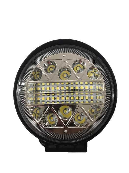 Farol Auxiliar 34 Leds Redondo Bivolt 35mm C/Funcao Flash