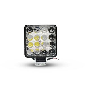Farol Auxiliar 16 Leds Quadrado bivolt 5D Especial