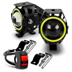 Farol Auxiliar Milha Mini U7 Led Interruptor