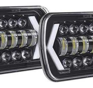 Farol Auxiliar Led 65 Watts Quadrado 70 mm