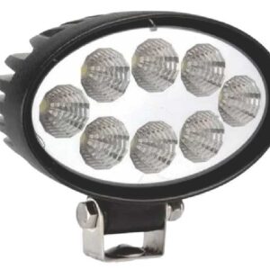 Farol Auxiliar 8 Leds Oval bivolt