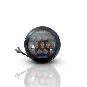 Farol De Led Modelo Jeep 60 Watts - 80 mm