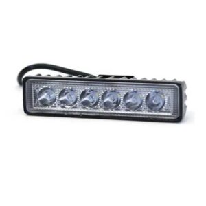 Farol Auxiliar 6 Leds Retangular bivolt 18W