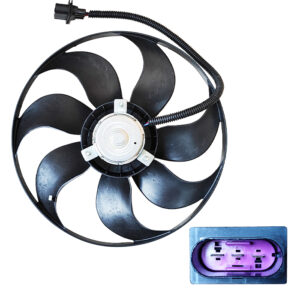 ELETROVENTILADOR VW/AUDI FOX/GOLF/BORA/NEW BEETLE /POLO/A3 C