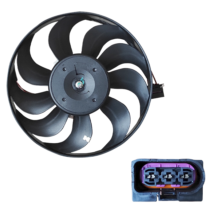 ELETROVENTILADOR VW FOX/POLO/CROSS FOX 02/06 C/AR