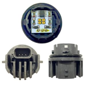 LAMPADA LED FREIO TOYOTA HILUX 21/... SRX VM BIVOLT 3 PINOS