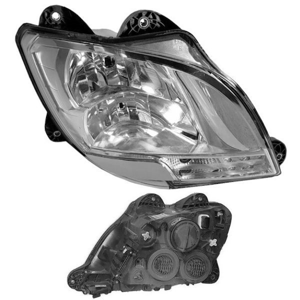 Farol Volvo FH/FM 07/... LD Chicote Retangular