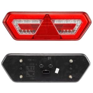 LANTERNA TRASEIRA GUERRA LED LE 24V C/CONECTOR