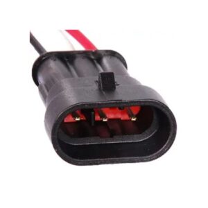 CHICOTE 3 VIAS REPARO RETROVISOR CONECTOR OVAL VW