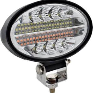 Farol Auxiliar 8 Leds Oval bivolt C/Flash